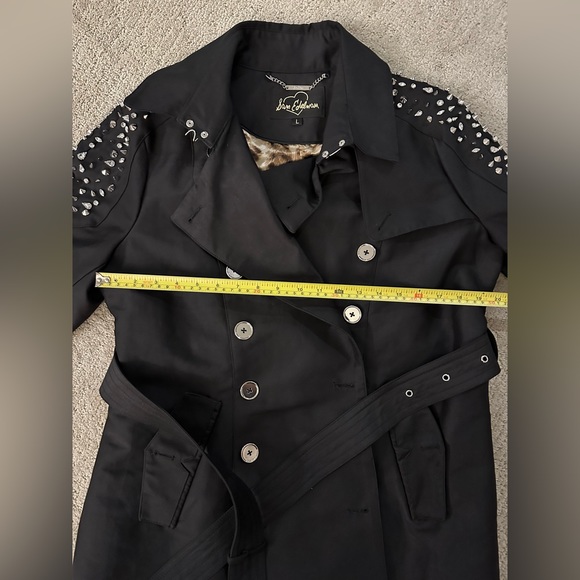 Sam Edelman embellished trench coat. - Picture 5 of 6